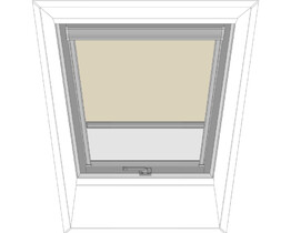 Innenrollo für Dachfenster FAKRO ARP 002 beige