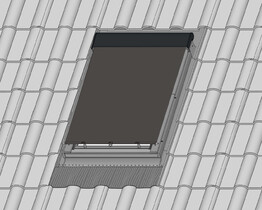 FAKRO Dachfenstermarkise AMZ 090 RAL 7016