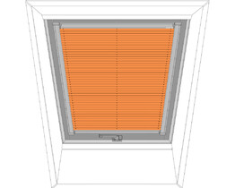 FAKRO Dachfenster-Plissee APS 654 orange