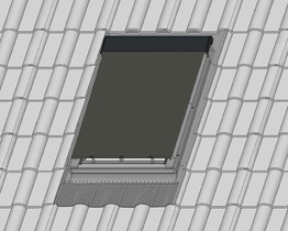 FAKRO Dachfenstermarkise AMZ 089 RAL 7016